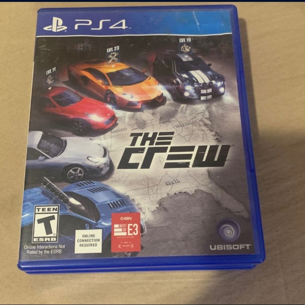 The Crew game for PS4